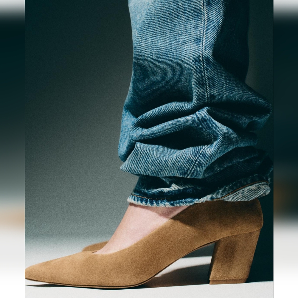 Zara suede shoes
